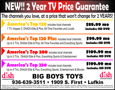 Big Boy's Toys Ad