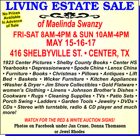 Center Antiques Ad
