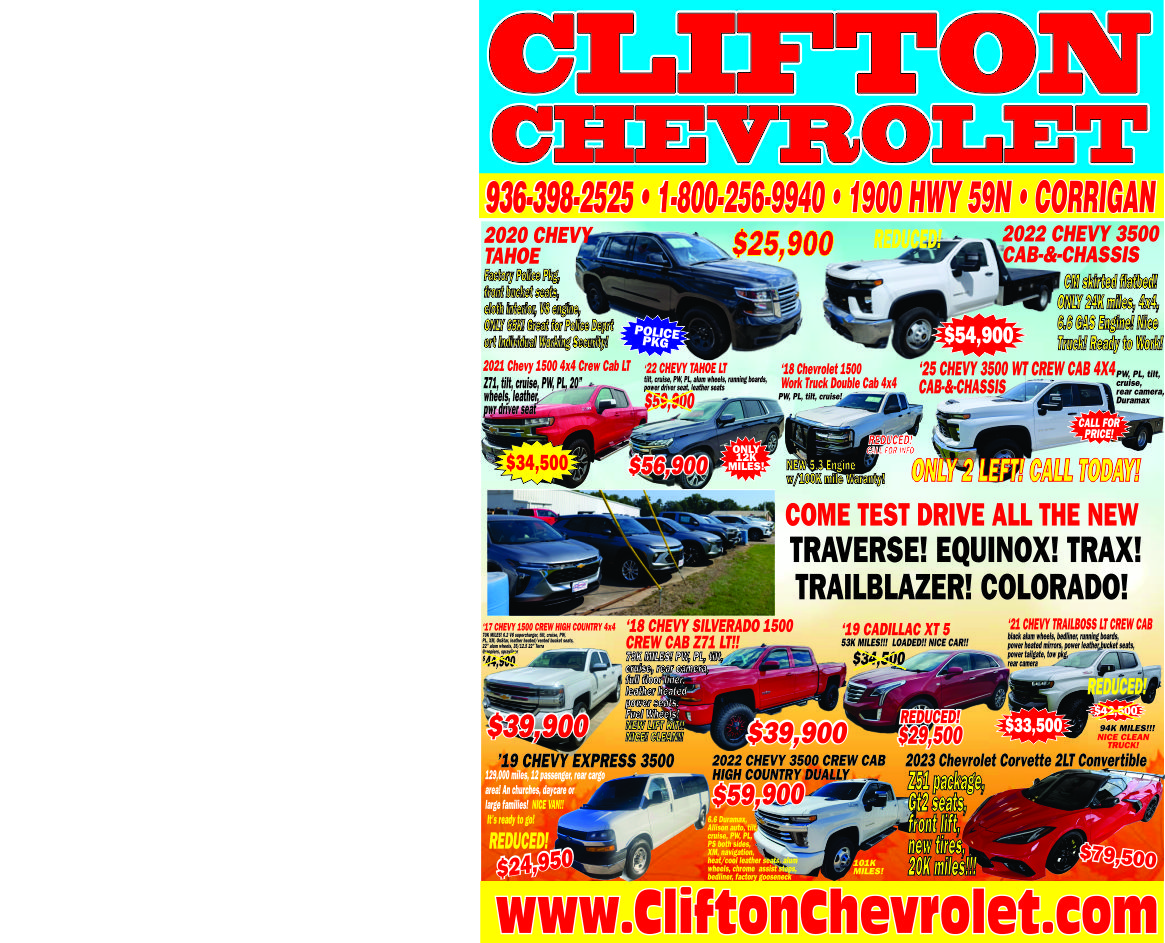 Clifton Chevrolet Ad