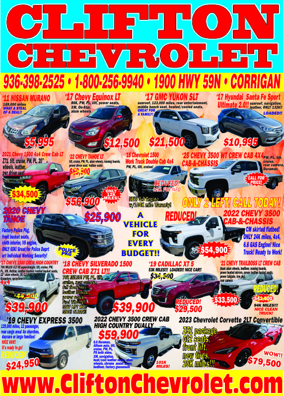 Clifton Chevrolet Ad