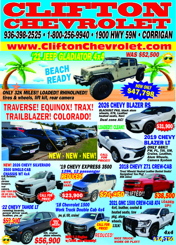Clifton Chevrolet Ad