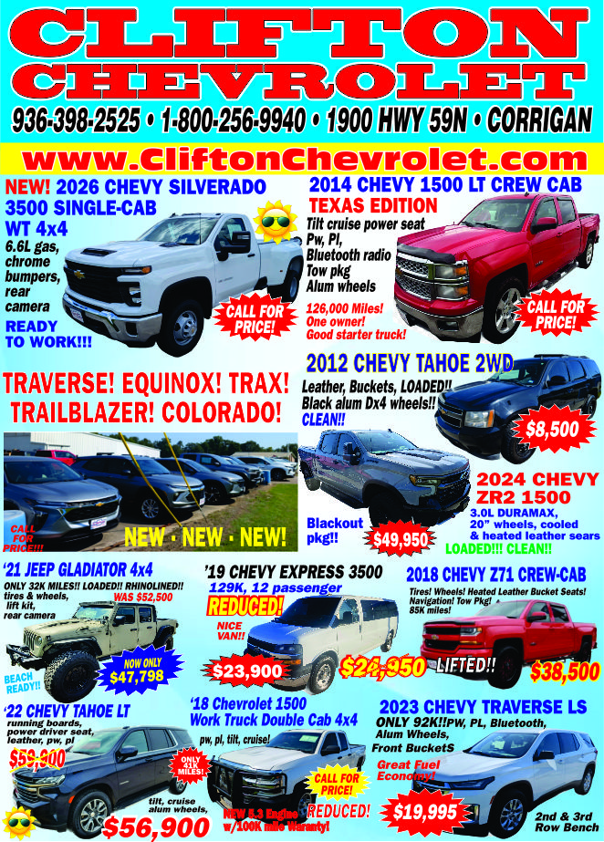 Clifton Chevrolet Ad