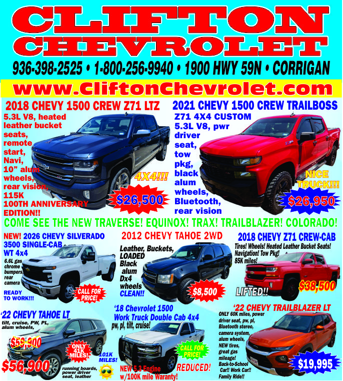 Clifton Chevrolet Ad