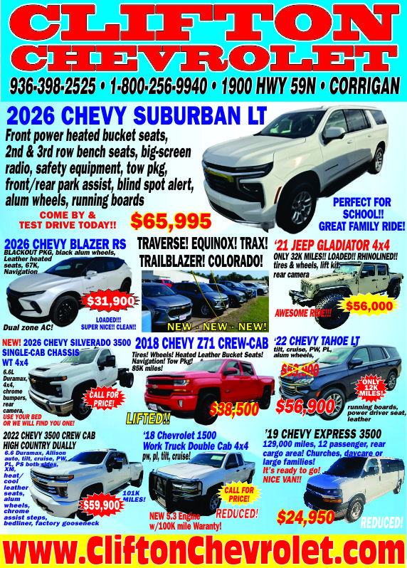 Clifton Chevrolet Ad