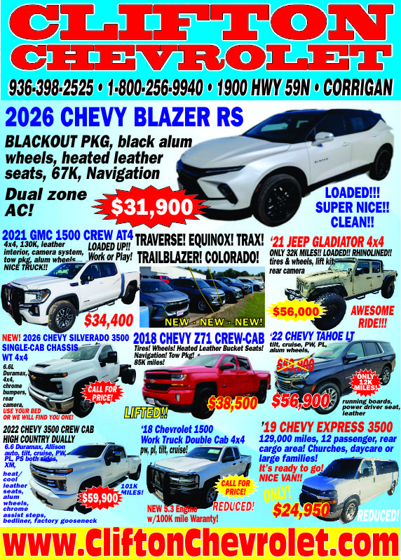 Clifton Chevrolet Ad