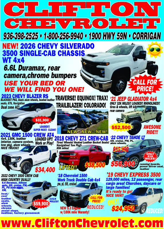 Clifton Chevrolet Ad