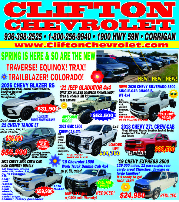 Clifton Chevrolet Ad