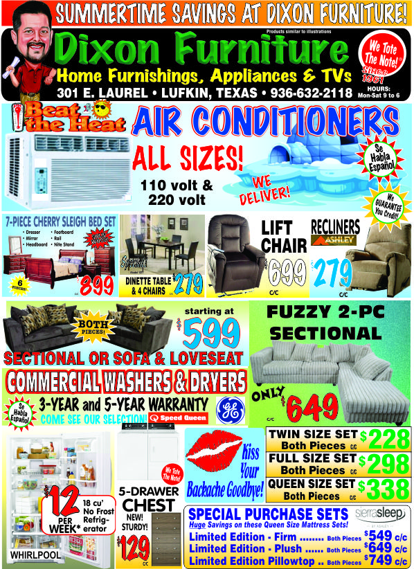 Dixon Furniture Ad