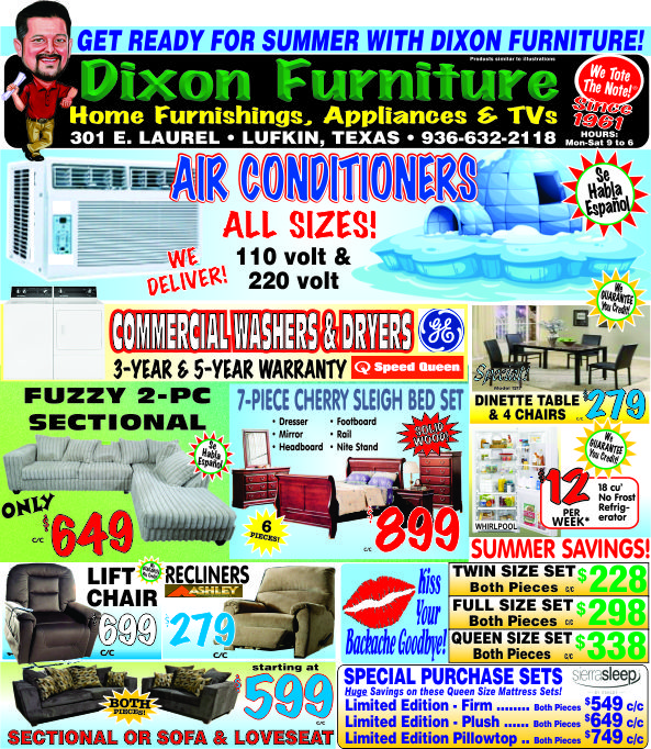 Dixon Furniture Ad