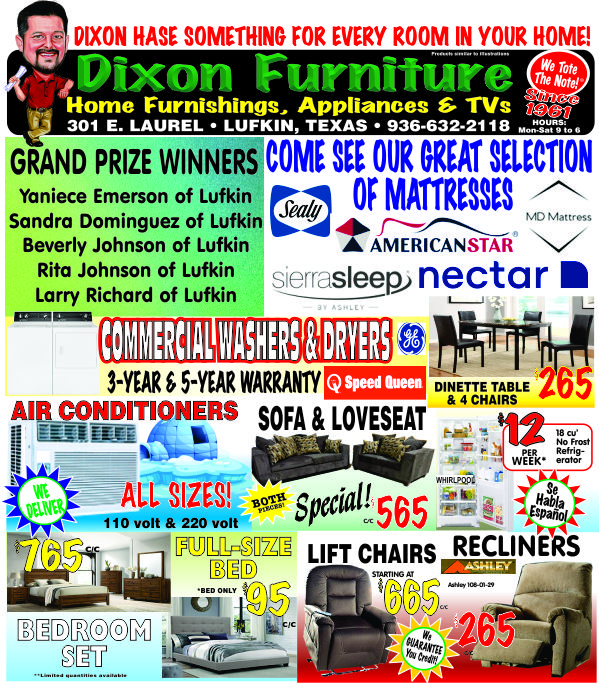 Dixon Furniture Ad