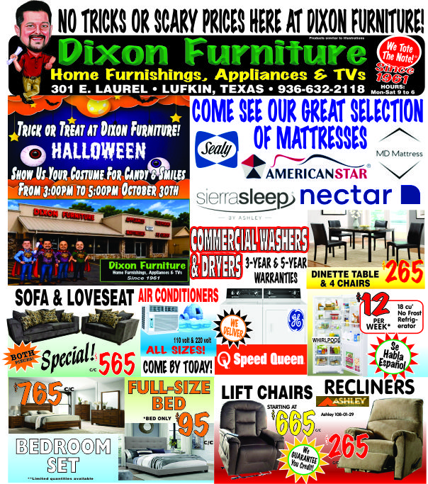 Dixon Furniture Ad