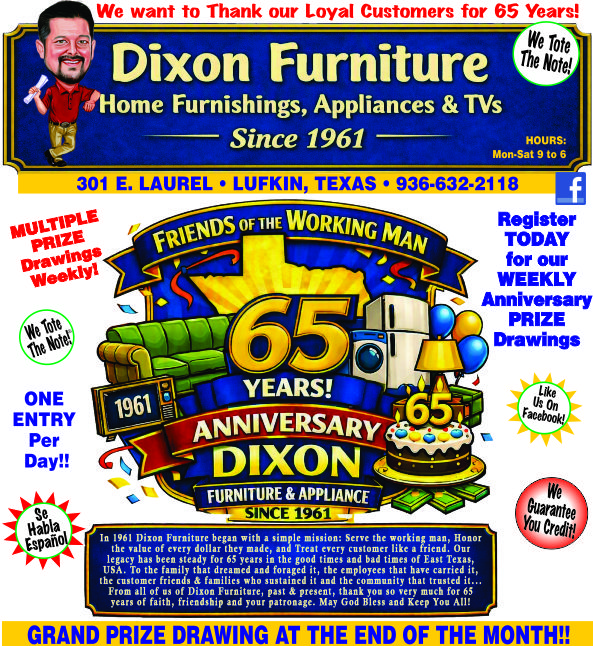 Dixon Furniture Ad