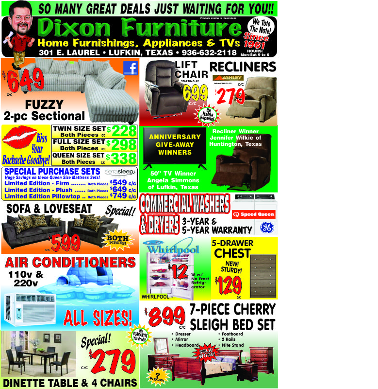 Dixon Furniture Ad