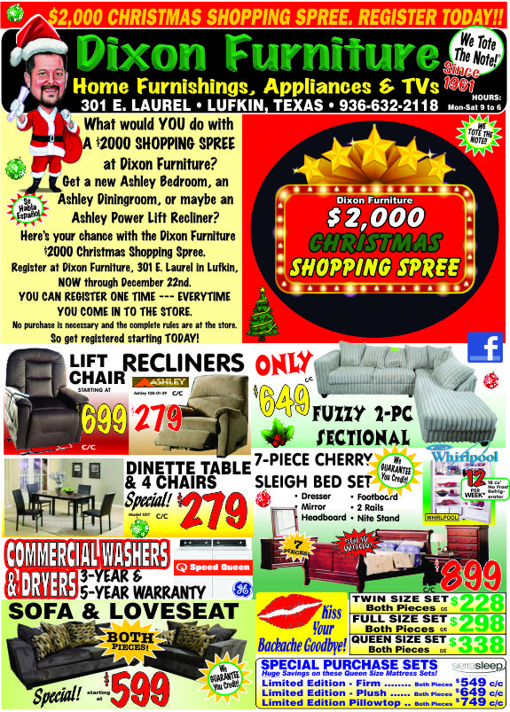 Dixon Furniture Ad