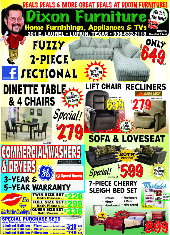 Dixon Furniture Ad