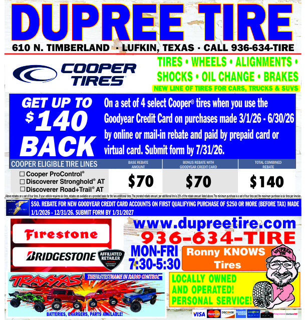 Dupree Tire Ad