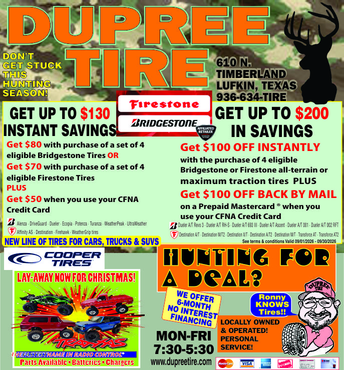 Dupree Tire Ad