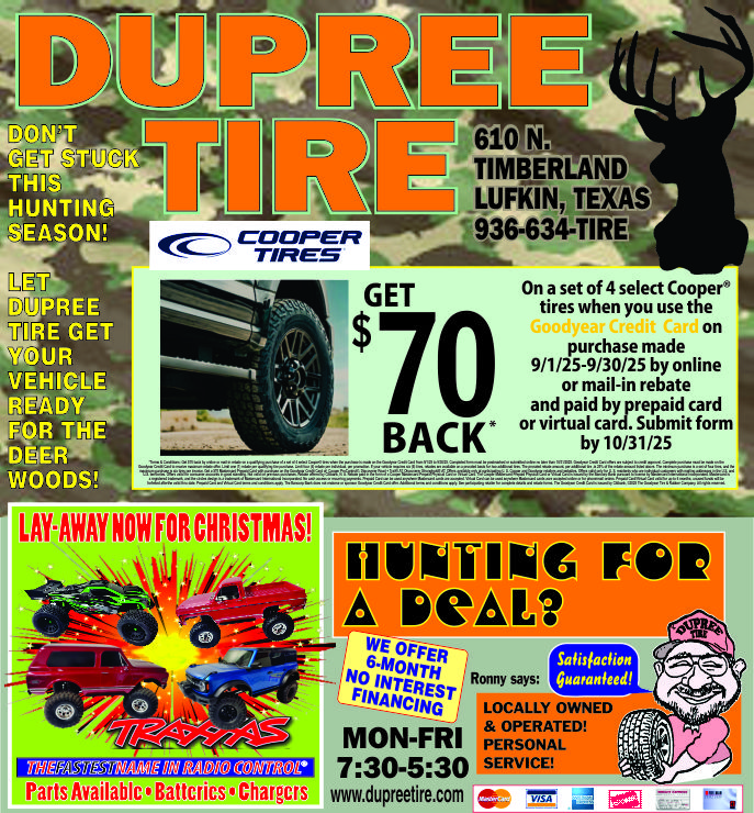 Dupree Tire Ad