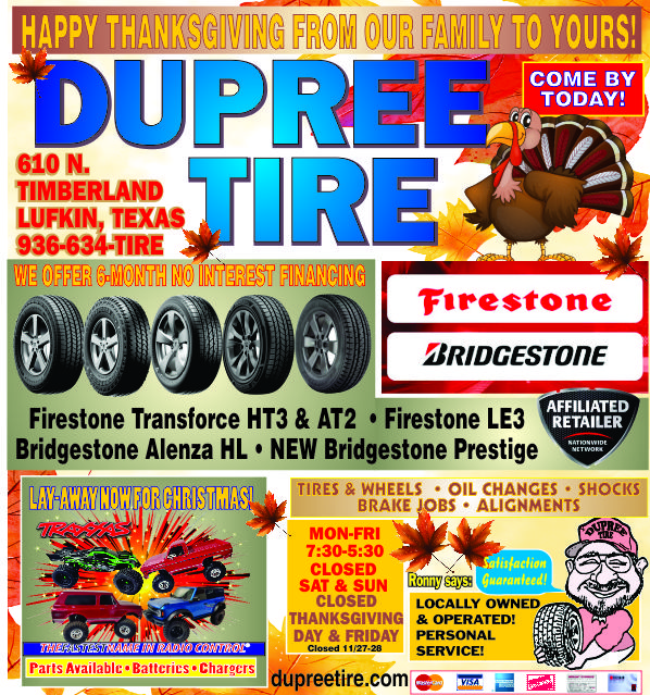 Dupree Tire Ad