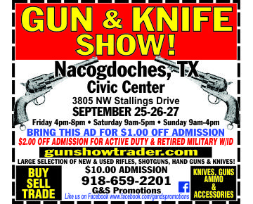 Sabine co gun show Ad