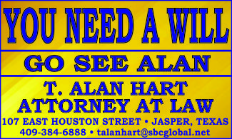 Alan Hart Will Ad