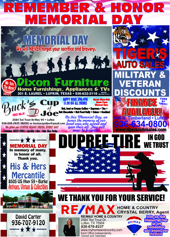Memorial Day 2 Ad