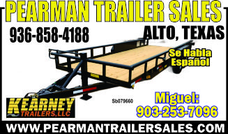 Pearman Trailer Sales Ad