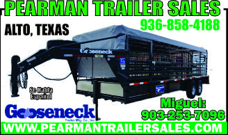 Pearman Trailer Sales Ad