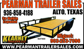 Pearman Trailer Sales Ad