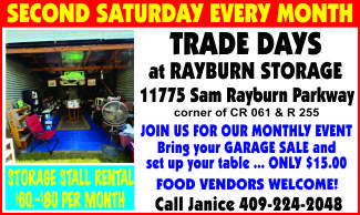 Rayburn Trade Days Ad
