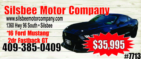 Silsbee Motor Company Ad