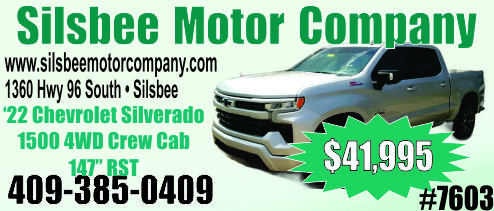 Silsbee Motor Company Ad