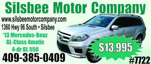 Silsbee Motor Company Ad