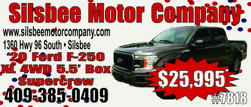 Silsbee Motor Company Ad