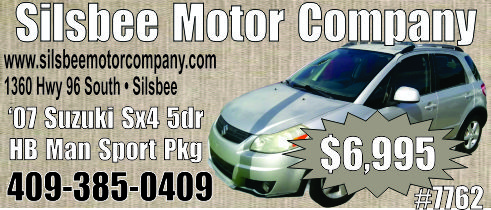 Silsbee Motor Company Ad
