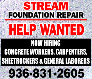 Strea Help Wanted Ad