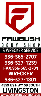 Fawbush Body Shop Ad