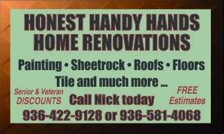 Honest Handy Hands Ad