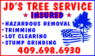 Jd's Tree Service Ad