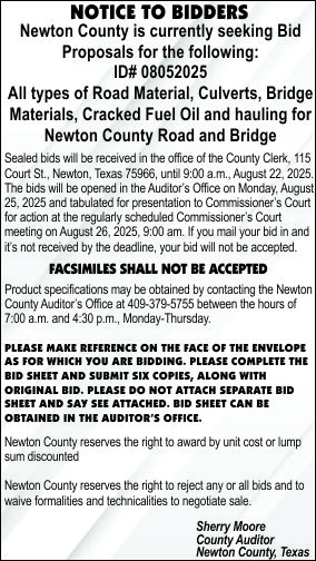 Newton County  Ad