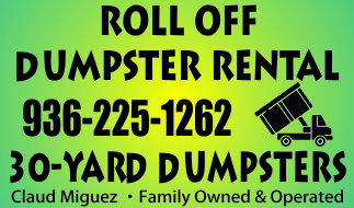 Roll Off Dumpster Rental Ad