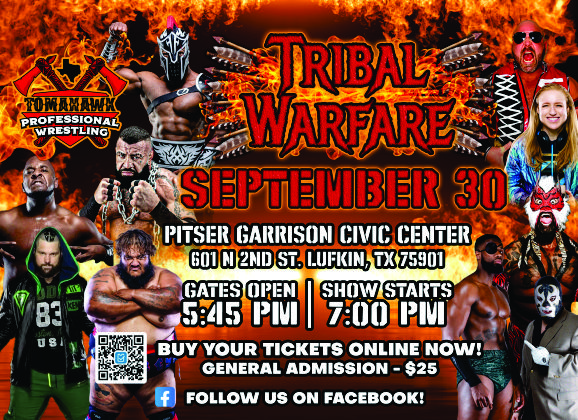 Tomahawk Professional Wrestling Ad
