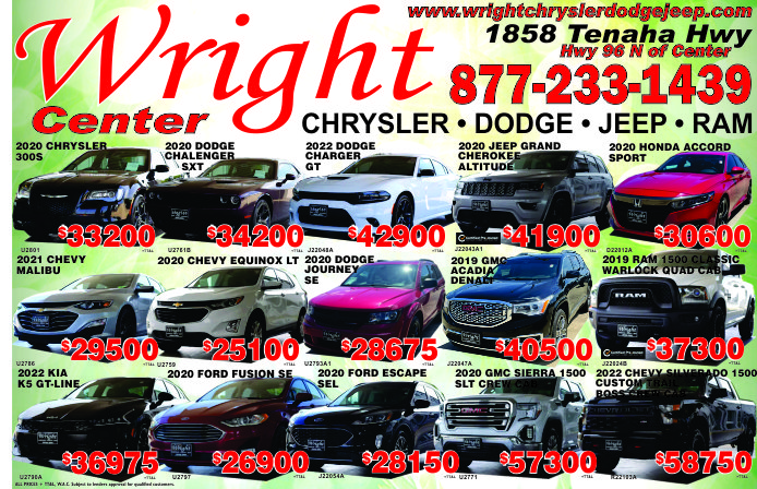Wright Chrysler Dodge Jeep Ad